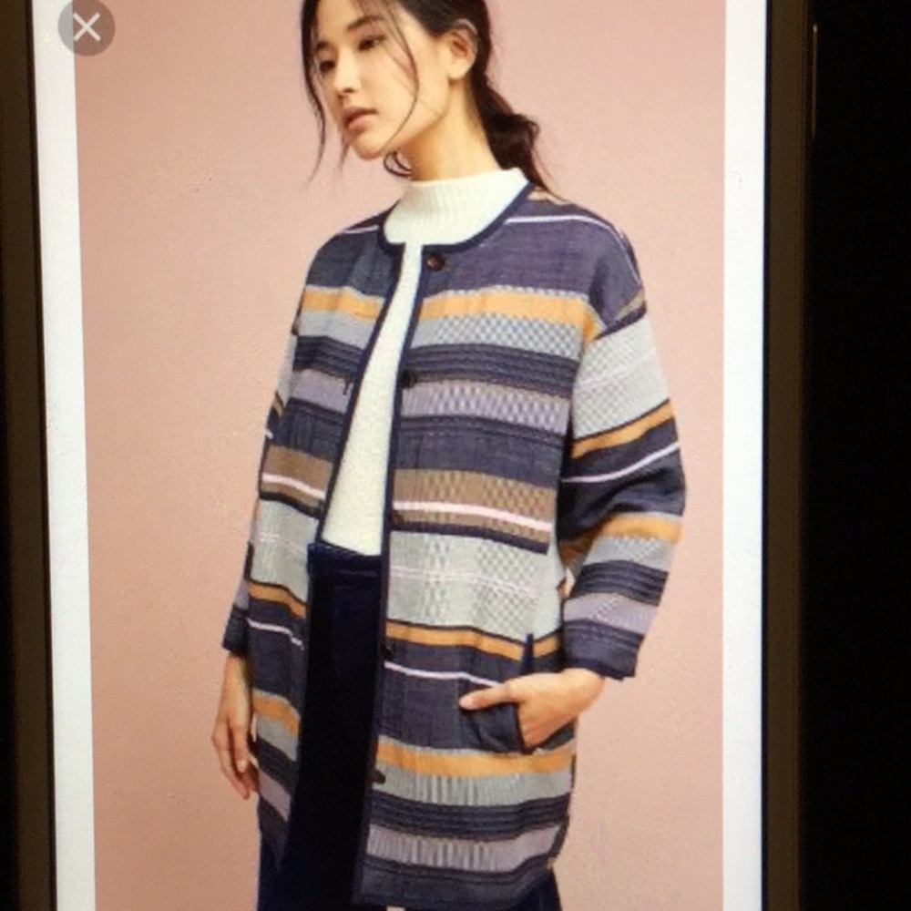 New Anthropologie long blazer size S $248 plus